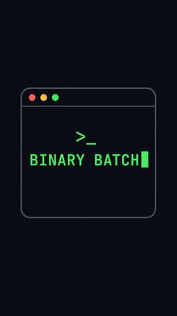 Binary Batch Bakery