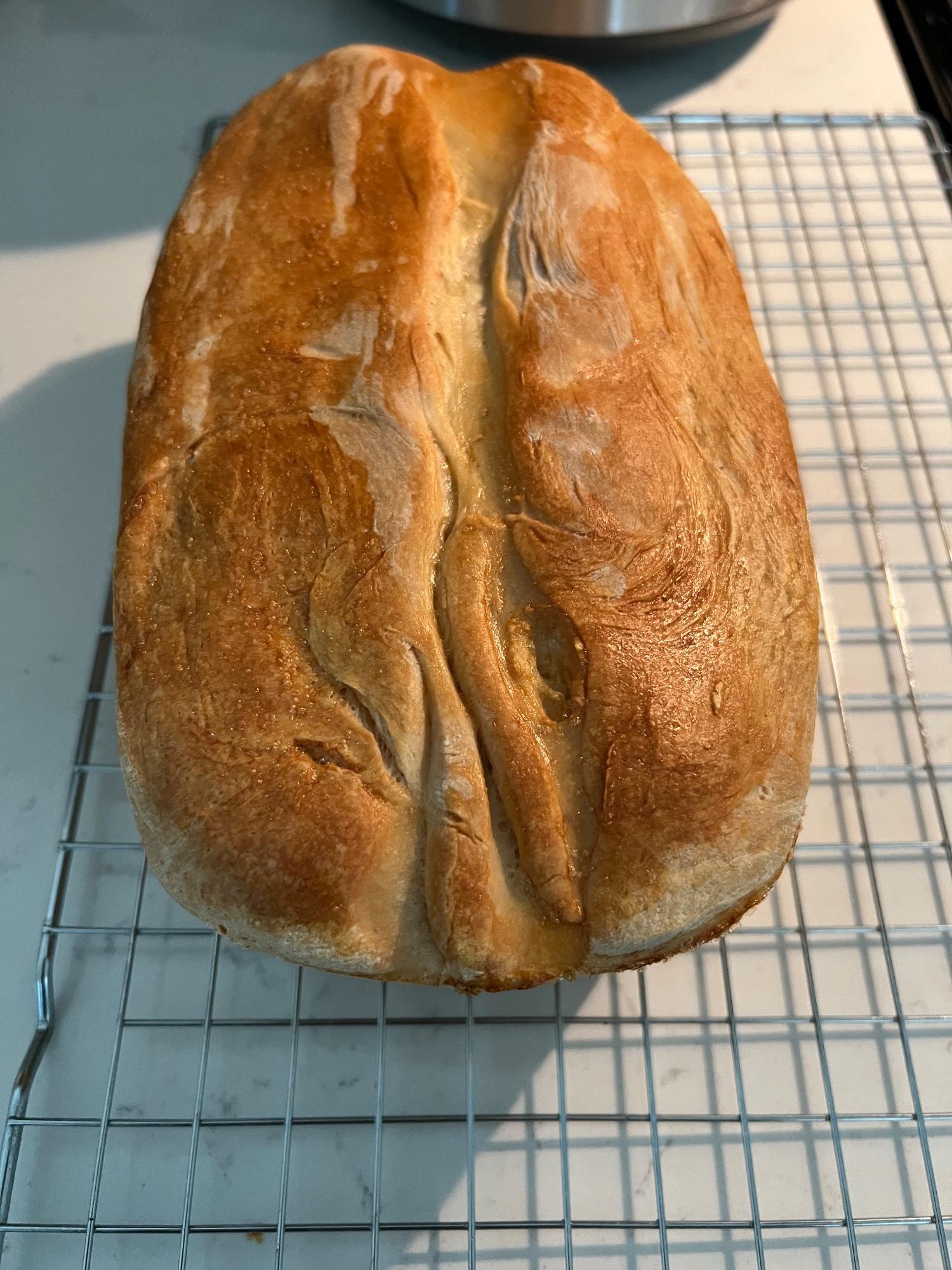 Honey White Bread. 