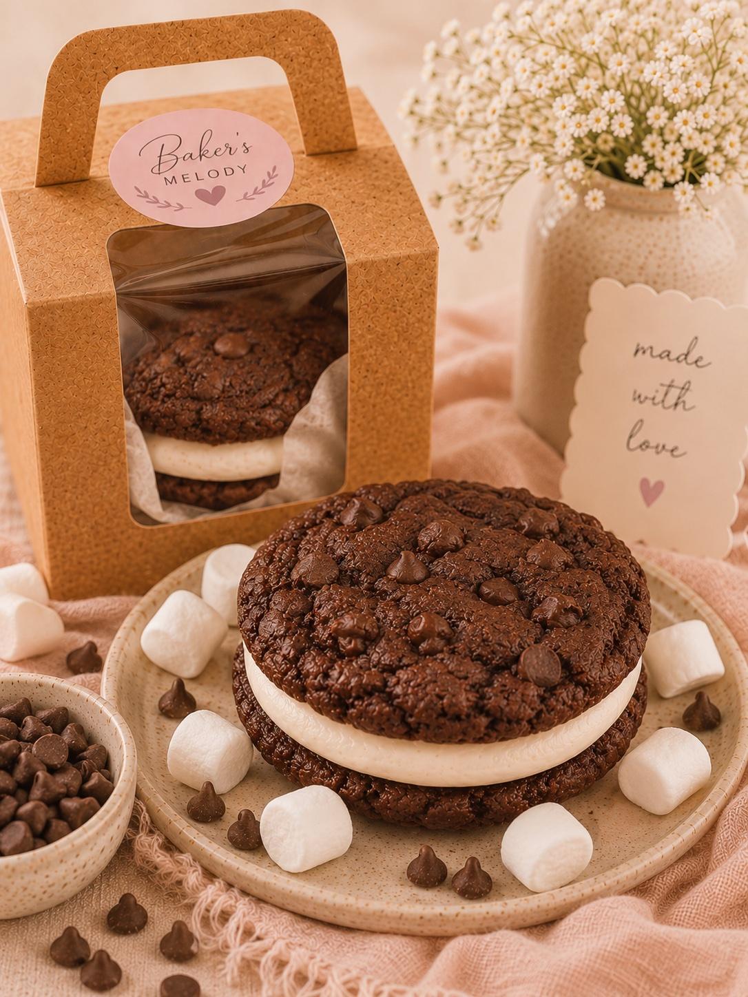 Chocolate Encore Cookie Sandwiches 