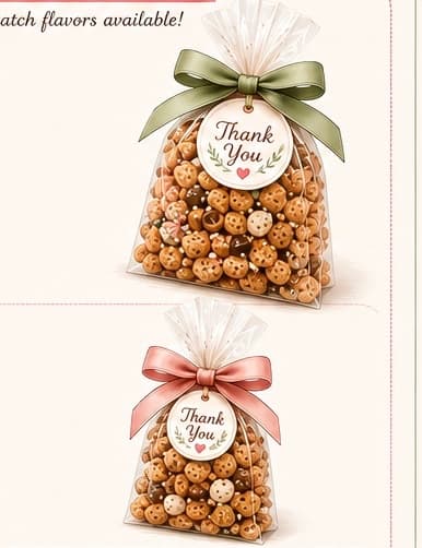 Crunch Mix Customizable Sprinkles & Packaging Options