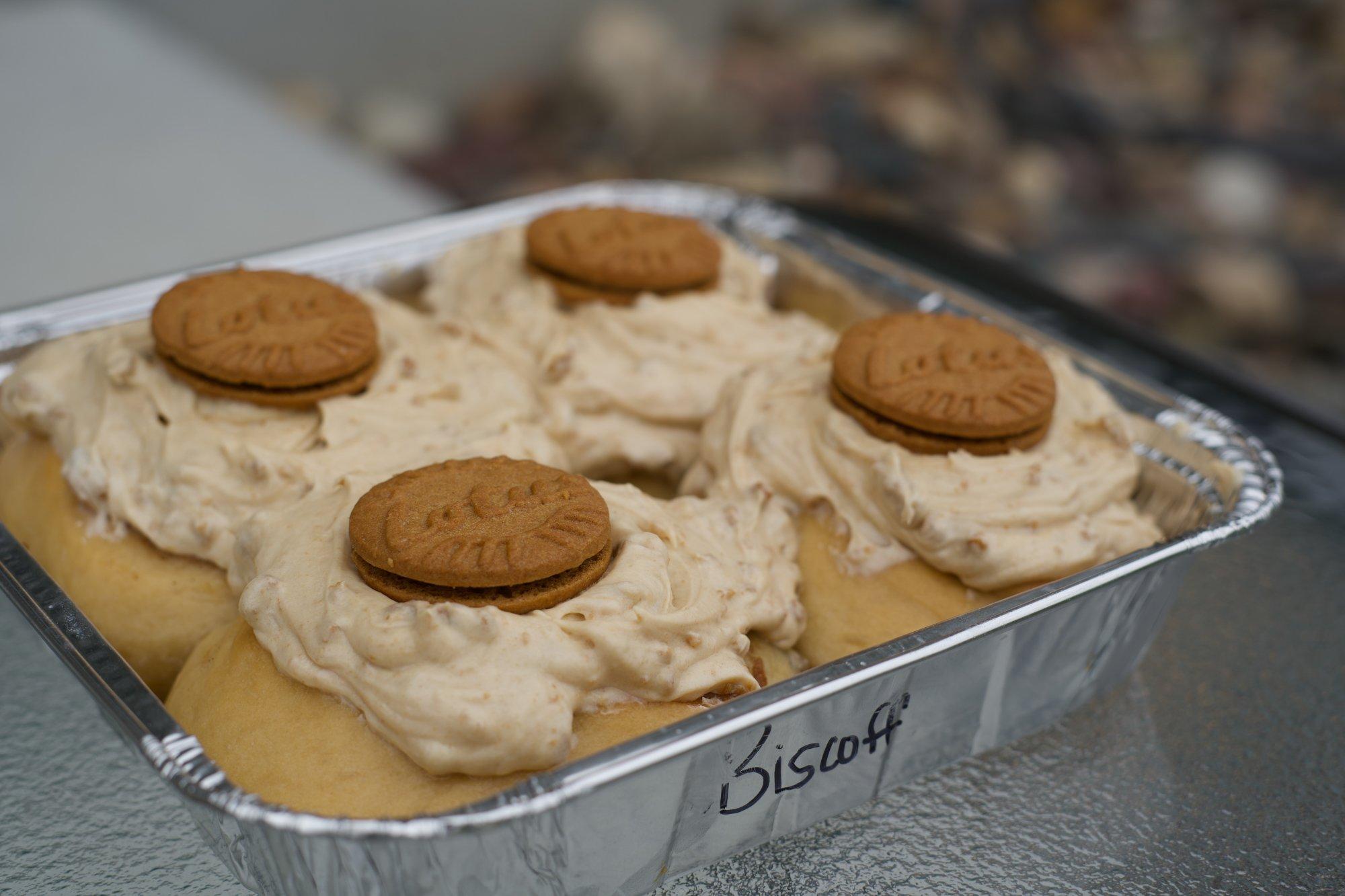 Biscoff Cinnamon Rolls